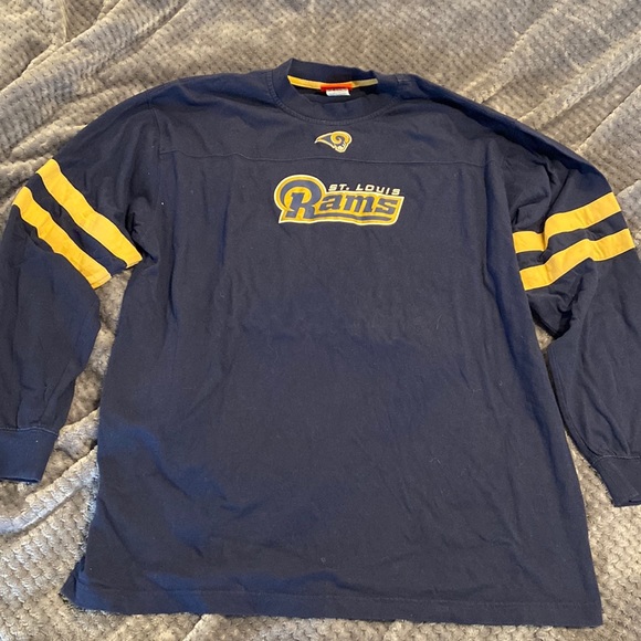 GC NFL Rams Football long sleeve shirt SzXL - Picture 1 of 6